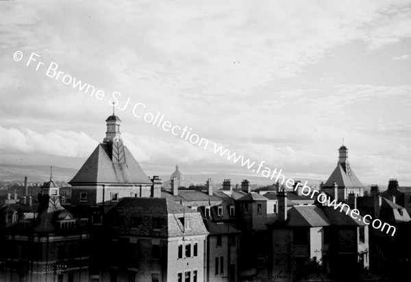 VIEW FROM ROOF OF 35 LOWER LEESON STREET EYE & EAR HOSPITAL